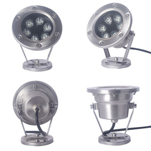 Projecteur LED subaquatique en acier inoxydable IP68 avec télécommande et support de montage pour <span class=keywords><strong>piscine</strong></span>, étang et aménagement extérieur - Product Image 4