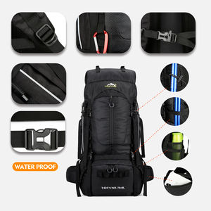 Sac à dos étanche en nylon multifonction de grande capacité 70L pour l'extérieur, le camping, l'alpinisme, la randonnée et le sport - Product Image 5