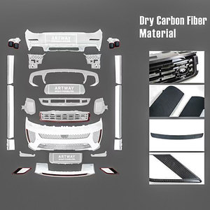Per Land <span class=keywords><strong>Rover</strong></span> <span class=keywords><strong>Range</strong></span> <span class=keywords><strong>Rover</strong></span> Sport Nuovo <span class=keywords><strong>Modello</strong></span> 2023-2025 Kit Completo SV Aggiornamento e Sostituzione Paraurti Anteriore e Posteriore - Product Image 5