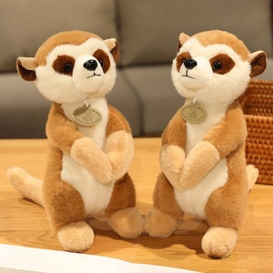 Anime Plüschtiere Kuscheltier Super weiche PP Baumwolle gefüllt gestickt gewaschen OEM Stress abbau für Begleiter Kissen Puppe Lemur - Product Image 4