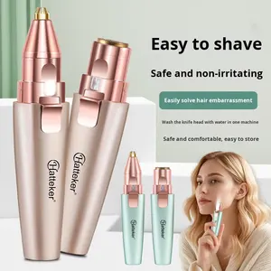 Tondeuse à cheveux portable <span class=keywords><strong>pour</strong></span> femmes, deux en un, multifonctionnelle, tondeuse à sourcils et <span class=keywords><strong>appareil</strong></span> d'épilation - Product Image 1