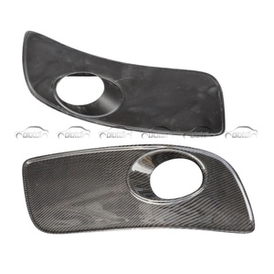 Accessoires de voiture, pare-chocs avant en fibre de carbone, garniture de phare antibrouillard pour Volkswagen Golf 5 MK5 GTI R - Product Image 2