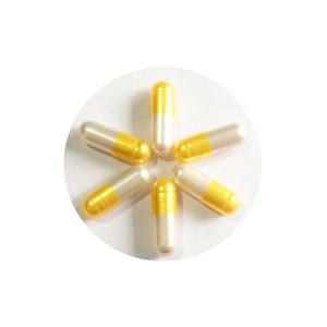 Größe 00 gelbe goldene metallische Perle leere harte Gelatinkapseln - Product Image 2