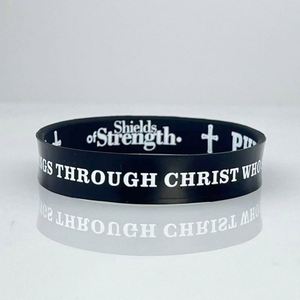 Pulseras Personalizadas con Impresión a Doble Cara, Precio de Fábrica, Ideales para Obras Benéficas, Promociones y Ocasiones Especiales - Product Image 1