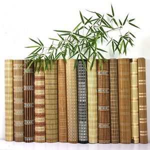 <strong>Bamboo</strong> Curtain and Roller <strong>Blind</strong> for Manufactured <strong>Indoor</strong> Curtains - Product Image 1