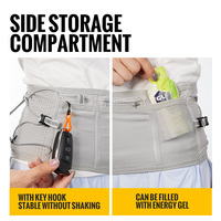 Sac banane WRELS OEM avec logo réfléchissant, sac de ceinture personnalisé, sac banane respirant pour marathon, accessoires de course à pied, sac banane d'hydratation