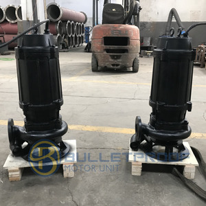 Pompe submersible OEM personnalisée à service continu pour drainage des eaux usées, triphasée 380V-660V, 2.2kW-550kW, pour transport d'eaux usées et inondations - Product Image 3