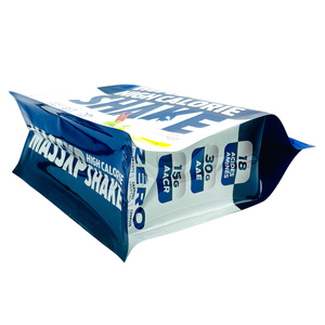 Bolsa de polvo de proteína de suero 1kg 2kg 5 <span class=keywords><strong>kg</strong></span> 10kg con cremallera Bolsa de pie Embalaje Bolsa de fondo plano - Product Image 6