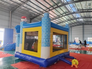 Castello Gonfiabile Pikachu in PVC <span class=keywords><strong>da</strong></span> 0,55 mm Certificato CE per Feste per Bambini e Noleggio Commerciale - Product Image 5
