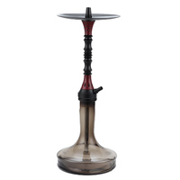 2023 desain baru penjualan laris aluminium Hookah Shisha Set kotak hadiah asap lembut Premium Hookah