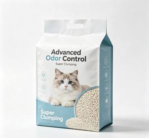 Emballage alimentaire pour animaux de compagnie, chien, chat, grand format, finition mate, imprimé sur mesure, sac d'emballage pour aliments pour animaux de compagnie avec fermeture éclair - Product Image 1