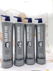 Traitement capillaire à la kératine au collagène organique à usage en salon Traitement lissant à la kératine sans formaldéhyde - Product Image 2