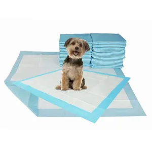 Bestseller Hochwertige 100% Baumwolle Umweltfreundliche Wasserdichte Welpen-Trainingsunterlagen Superabsorbierend für Hunde im Freien - Product Image 3
