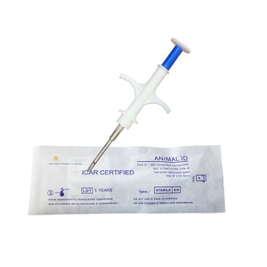 Micro-<span class=keywords><strong>puce</strong></span> RFID 134,2 kHz FDX-B Em4305 en capsule de bioglass, seringue d'identification pour animaux de compagnie, <span class=keywords><strong>chat</strong></span>, chien, oiseau, poisson, suivi - Product Image 2