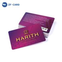 PVC 85,5*54mm 256k FM 24C256 RFID NFC 125kHz QR-Code Wasserdichter Mini-Tag Mitgliedskarte 1k für Geschäftszwecke Mitarbeiter-Zugangskarte