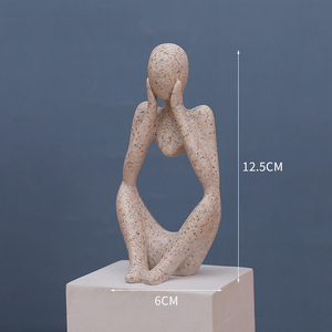 Miniaturas Decorativas de Resina Estilo Art <span class=keywords><strong>Deco</strong></span>, Adornos Modernos para el Hogar y la Oficina, Esculturas Creativas para Mesa - Product Image 6
