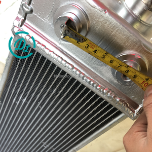 Radiateur de pelle hydraulique EexcavaStart PC60-8, réservoir d'eau ASSY, pièce 201-03-D1130, noyau en aluminium durable, refroidissement efficace - Product Image 2