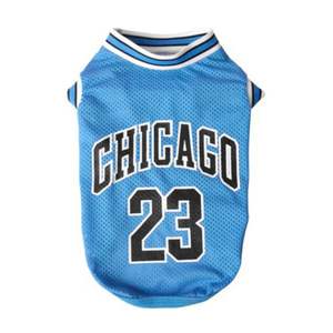 Produsen grosir musim panas kaus hewan peliharaan anjing murah baju anjing peliharaan kaus mewah rompi basket anjing - Product Image 4