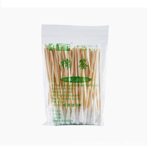 Coton-tige médical Hengdi à tête unique, 10 cm, jetable, pour la désinfection des plaies et le nettoyage cosmétique - Product Image 3