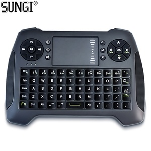 Miniteclado inalámbrico con panel táctil, mando combinado para Smart TV, <span class=keywords><strong>Android</strong></span>, TV Box, PC, IPTTV, 2,4 GHz - Product Image 1