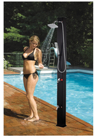 Douche solaire portable multifonction en aluminium Jade Jd 40l pour extérieur et jardin