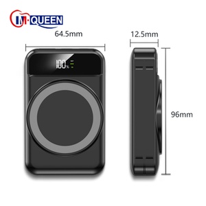 Banco de Energía Magnético Tipo C de 22.5W con Logotipo Personalizado al por Mayor, 10000mah 5000Mah con Cable, Banco de Energía Portátil de Carga Rápida para Teléfono - Product Image 4