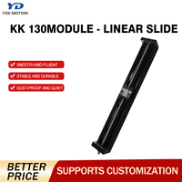 Actuador Lineal HIWIN KK130 Ejes X Y Z, Actuador Lineal CNC Accionado por Tornillo de Bolas KK40 KK50 KK86 KK130 KK100