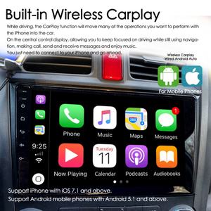 Autoradio sans fil CarPlay avec commande vocale IA 8+128 Go pour CR-V HONDA Crv 2010, radio de voiture, navigation GPS, Android 13, lecteur multimédia vidéo - Product Image 3