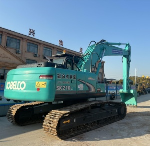 Original Kobelco SK210 Hydraulic Excavator HOT SELL Good Condition No Leaks Strong Undercarriage Dispatch Now - Product Image 1