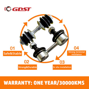 Barra Estabilizadora GDST, Enlace Delantero Izquierdo, Conjunto de Barras de Conexión para Nissan Cube, Frontier, <span class=keywords><strong>Pixo</strong></span>, Qashqai, Versa, X-Trail - Product Image 6