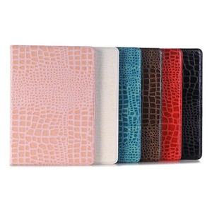 Sang Trọng Mô Hình Cá Sấu Lật Leather Wallet Khe Cắm Thẻ Trường Hợp Đối Với iPad Pro 12.9 Inch 2020 - Product Image 1