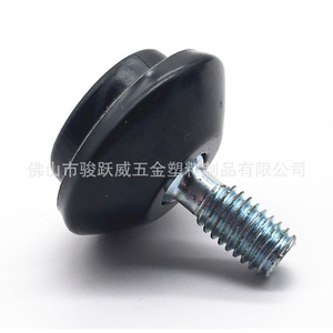 Junyuewei Adjustable Swing Foot <b>Pad</b> 24mm Black Stainless Steel For Chairs And <b>Stools</b> - Product Image 3