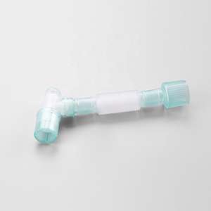 डिस्पोजेबल चिकित्सा श्वास कैथीटर माउंट, मानक कनेक्टर के साथ डिस्पोजेबल डबल स्विस कोहनी एक्सटेटर माउंट - Product Image 2