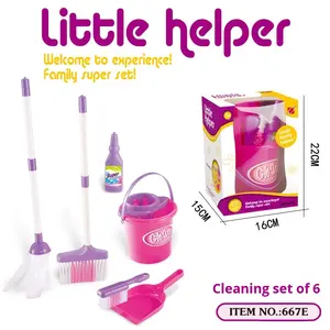 Juego <span class=keywords><strong>de</strong></span> cubo para fregona mini escoba <span class=keywords><strong>de</strong></span> 9 piezas, pequeño Asistente <span class=keywords><strong>de</strong></span> limpieza para niñas, juego <span class=keywords><strong>de</strong></span> simulación para niños, fregona <span class=keywords><strong>de</strong></span> limpieza <span class=keywords><strong>de</strong></span> Casa preescolar - Product Image 4