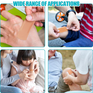 Vendajes Adhesivos Flexibles de Tela Transpirable para Dedos y Nudillos, Variedad de Estilos, a Granel, Impermeables, para Primeros Auxilios - Product Image 6