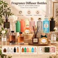 Vente en gros de flacons compte-gouttes carrés en verre épais de 30 ml et 50 ml pour huile essentielle, mascara, gouttes pour les yeux et poudre libre