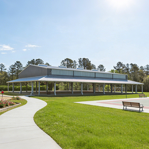 Structural Steel Arena Low Cost Insulated Strong Beam Ready To Install Wide Span Premium Grade <b>Top</b> Rated Sleek <b>Aesthetic</b> - Product Image 1