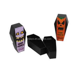 Custom divertente scatola di Halloween squisita goffratura scomparsa opaca rivestimento UV cartone scatola regalo per cosmetici - Product Image 3