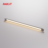 Éclairage LED encastré pour meubles avec capteur IR, design moderne, construction en aluminium, abat-jour en plastique, 3000K