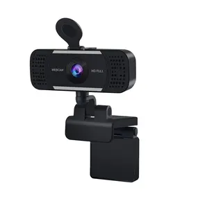 Webcam Full HD 1080P Webcam 2k avec mise au point automatique réunion de classe en ligne appel vidéo Camara Web