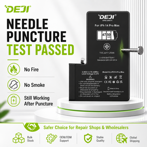 <span class=keywords><strong>Batteria</strong></span> Semi-Solida DEJI all'Ingrosso per Serie <span class=keywords><strong>iPhone</strong></span> 14, Cella di Ricambio per Negozi di Riparazione e Ricondizionamento - Product Image 1
