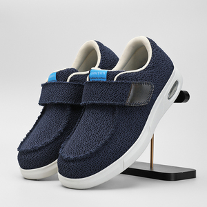 Chaussures confortables et souples pour hommes diabétiques, à large largeur, pour pieds enflés et œdèmes, pour personnes âgées - Product Image 6