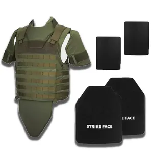 Yuda – gilet de protection tactique complet, plaque porte-équipement gilet de sécurité IIIA PE panneau souple pour le Combat sur le terrain