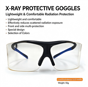 <span class=keywords><strong>Radbar</strong></span> Röntgenschutzbrille 0,07mmPb Anti-Streuungs-Strahlenschutzbrille für Krankenhaus-Radiologie und Interventionssaal - Product Image 2
