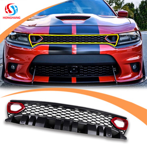 Honghang – accessoires de chargeur automobile, nouveau Design, Pack ABS Daytona, <span class=keywords><strong>Grille</strong></span> supérieure pour Dodge Charger Scat 2015-2019 - Product Image 1