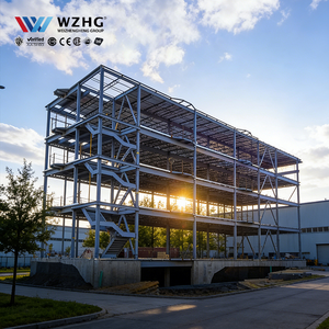 Estructura de Acero Arquitectónica para Estacionamiento, Torre de Estacionamiento Estéticamente Agradable con Paneles Decorativos que Mejora el Valor del Inmueble - Product Image 1