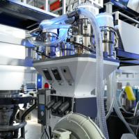 Machine de soufflage de film plastique monocouche haute vitesse avec anneau d'air à double ventilation et EPC pour ligne de production de film d'emballage LDPE