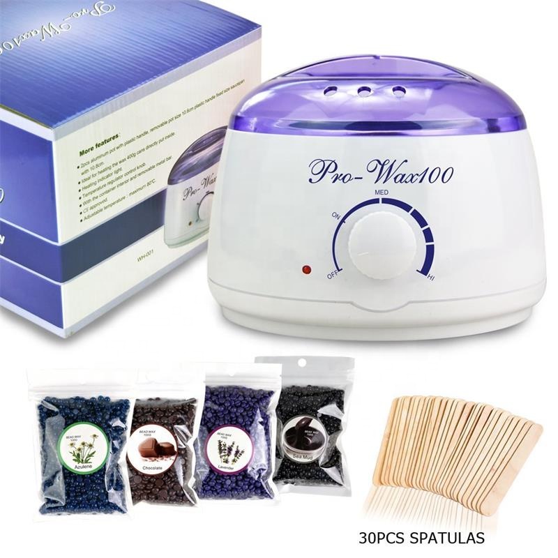 Waxkiss Домашний набор для удаления волос из нержавеющей стали электрический нагреватель горячего воска