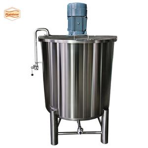 Réservoir de mélange chauffé électrique SS316L avec agitateur de dispersion SS316L utilisé pour le <span class=keywords><strong>sirop</strong></span> contre la <span class=keywords><strong>toux</strong></span> - Product Image 4
