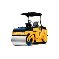 Compacteur vibrant articulé compact 50Hz, fréquence de vibration YZC3, rouleau compresseur vibrant pour petits projets de pavage en asphalte